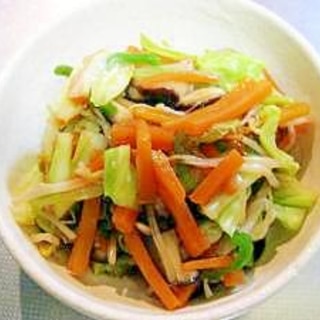 簡単☆冷蔵庫の野菜整理に…野菜炒め